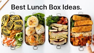 Must Try Lunch Box Ideas for work  school  vegan bento [upl. by Rubi]