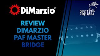 Review Captador DiMarzio PAF Master Bridge DP261 [upl. by Anail]