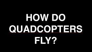 How Do Quadcopters Fly [upl. by Eiramannod385]