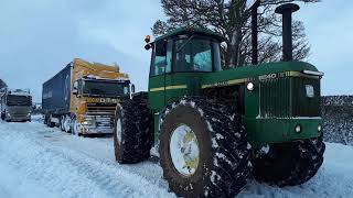 Snow Storm rescue on the A698 Berwick upon tweed [upl. by Nwahsaj785]