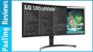 LG 35WN65CB 35 Inch Curved UltraWide QHD HDR Monitor with FreeSync ✅ Review [upl. by Yatnoj]