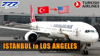 FLIGHT REPORT Istanbul to Los Angeles TURKISH AIRLINES  121 [upl. by Enomyar]