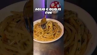 Aglio e Olio Recipe in 30 Seconds shorts pasta cooking [upl. by Lav]