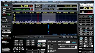 KJ6KOB Beacon received on a 2 meter JPole Antenna [upl. by Mcclure]