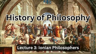 Anaximander Anaximenes and Xenophanes – Lecture 3 History of Philosophy [upl. by Ahsiekan410]