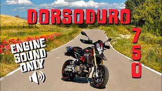 Quick Spin on Aprilia Dorsoduro 750 Factory  LeoVince SBK [upl. by Artimed]