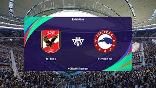 Al Ahly vs Future FC 28122023 EGYPT Super Cup Final PES 2021 [upl. by Hnahc]