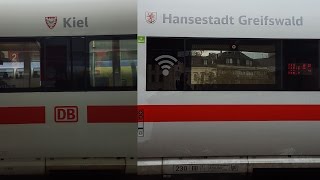 quotKielquot 2x Internationa ICE T in Hannover Hbf ICE91 Wien HbfPassau Hbf [upl. by Mcnutt816]