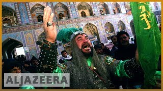 Day of Ashoura marked in Karbala [upl. by Seth]