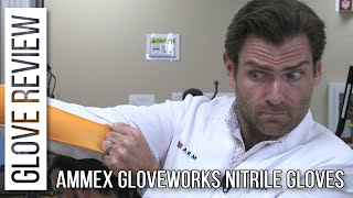 The Credit Card People  AMMEX Gloveworks Nitrile Gloves Review [upl. by Petigny]