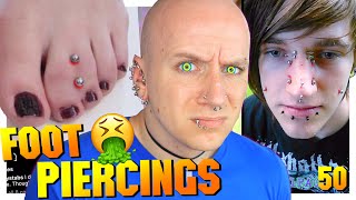 Most Confusing Piercings Ever  Piercings Gone Wrong 50  Roly Reacts [upl. by Ledeen]