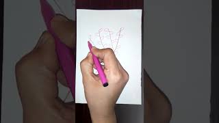 easy flower sticks art drawing flowers [upl. by Sayres]