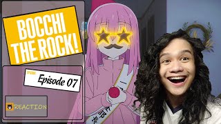 Jayce Reacts  Bocchi the Rock Episode 7  Visiting the Rock [upl. by Esiuol]