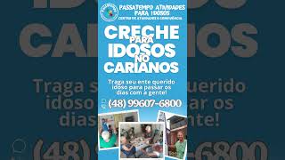 Creche para Idosos no Carianos [upl. by Lizned]