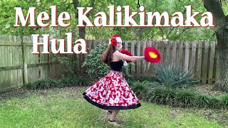 Mele Kalikimaka Song  Christmas Hula Dance [upl. by Kcid126]