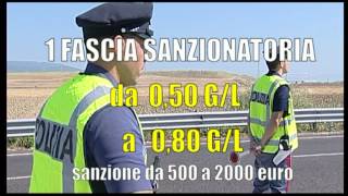 Professione Sicurezza CULTURA STRADALE  Guida in stato di ebbrezza POLIZIA STRADALE Sezione Pisa [upl. by Ybocaj]