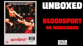 UNBOXED  Bloodsport  4K Mediabook [upl. by Esiouqrut]