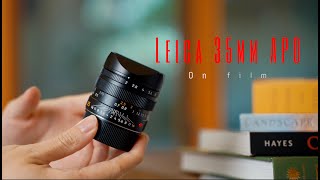 Leica 35mm APO on film Review [upl. by Yoccm129]