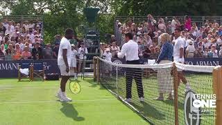 Djokovic vs Tiafoe  Giorgio Armani Tennis Classic Day 3 [upl. by Hock]