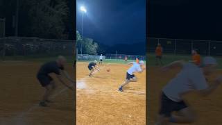 Kickball nice play 485 kickball sports league kick espn catch [upl. by Vullo]