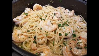 Shrimp Scampi amp Pasta [upl. by Robina]