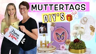 DIY MUTTERTAGS GESCHENKE 2021 🎁 Geschenkideen zum Muttertag selbst basteln  Cali Kessy [upl. by Art]