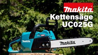 Makita AkkuKettensäge UC025G [upl. by Acilgna]