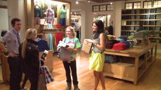 American Eagle Outfitters Skinny Skinny Jeans Prank [upl. by Ahsimed]