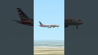 Smooth or Slam American Airlines B7878 Lands at DFW  RFS Simulator shorts [upl. by Claman]