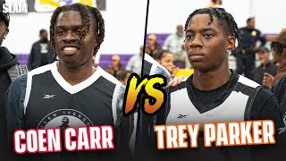 THIS DUNK CONTEST WAS CRAZY 🔥🔥🔥 Trey Parker amp Coen Carr Go Off at the Iverson Classic Dunk Contest 😳 [upl. by Neeham946]