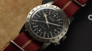 Glycine Airman The Chief in Purist Black dials New Collection 2023 [upl. by Aittam]