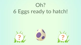 Get rare pokemon from hatching eggs in Pokemon Go😁 [upl. by Annyrb]