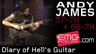 Andy James plays quotDiary of Hells Guitarquot for EMGtv [upl. by Netsua]