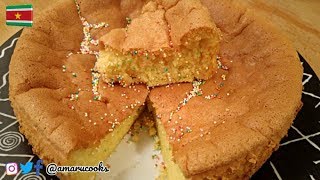 🇸🇷 Food amp The Single Guy  S0817  Ingris Boroe aka Eksi Kuku  Surinamese Sponge Cake [upl. by Halbeib]