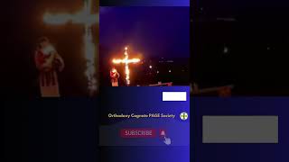 Ulpiana Fest Sparks Controversy with Cross Burning in Kosovo kosovo [upl. by Gautier]