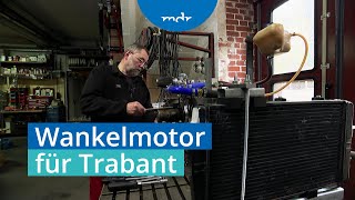 Sensation Trabi 601 bekommt Wankelmotor verpasst  MDR um 4  MDR [upl. by Fee551]