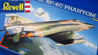 132 REVELL RF4C PHANTOM II Review [upl. by Dorelle]