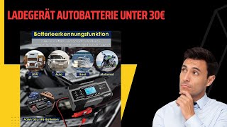 Batterieladegerät AMAZON unter 30€ MASKO® Test 2023 [upl. by Aret]