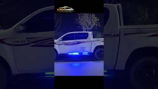 XRIDONSEN 2x 60 inch Blue Running Board Firefighter Police Lights for Truck Vehicles Car [upl. by Carlock]