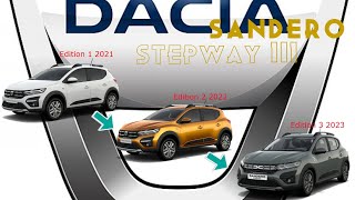 Dacia Sandero Stepway III editions 2021 2022 2023 dacia stepway [upl. by Adeuga]