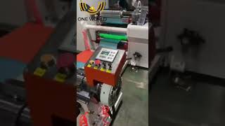 Factory Tour Aluminum Foil Mylar Tape slitting process oneworld machine [upl. by Reggis448]