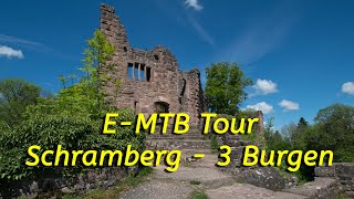 Drei Burgen Tour  Schramberg mit dem eMTB erradeln Schwarzwald [upl. by Rossen]