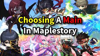 Best Way To Choose YOUR Main In Maplestory 2024 [upl. by Niltak]