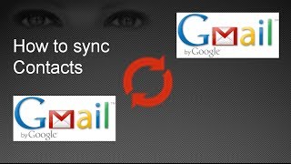 Sync contacts Gmail amp Gmail  How to [upl. by Parsifal]