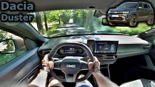 2024 Dacia Duster Hybrid 140 new generation  POV driving [upl. by Alger]