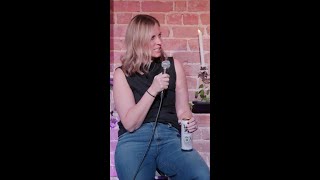 Megan Tew on Comedy Church  ExMos First Time Buying Alchol [upl. by Araiet635]