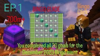 How to Bingo I December Edition Hypixel Skyblock [upl. by Aicilehp967]