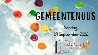 Gemeentediens vir 29 September 2024  Stilbaai NG Gemeente [upl. by Brooking747]