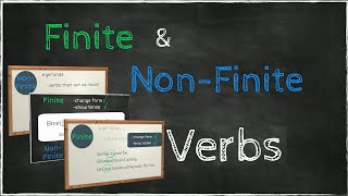 Finite vs NonFinite Verbs  Learn English  EasyTeaching [upl. by Chavaree]