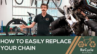 Replace Your Bike Chain in Minutes – The Quick amp Easy Guide [upl. by Nafets]